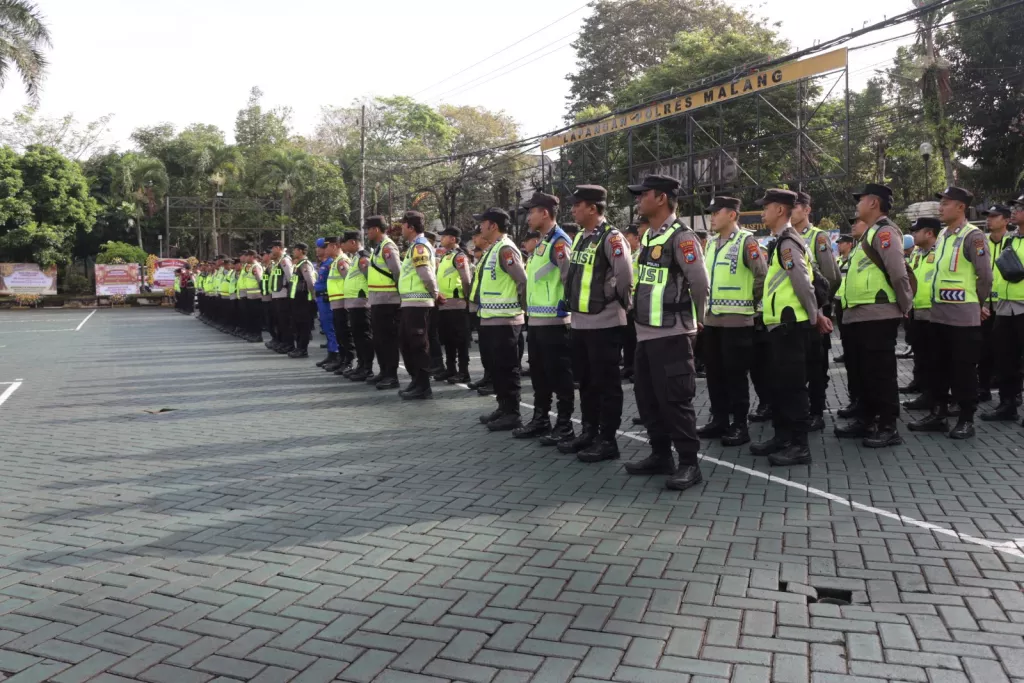 Polres Malang Siagakan 650 Personel Amankan Kunjungan Presiden Prabowo