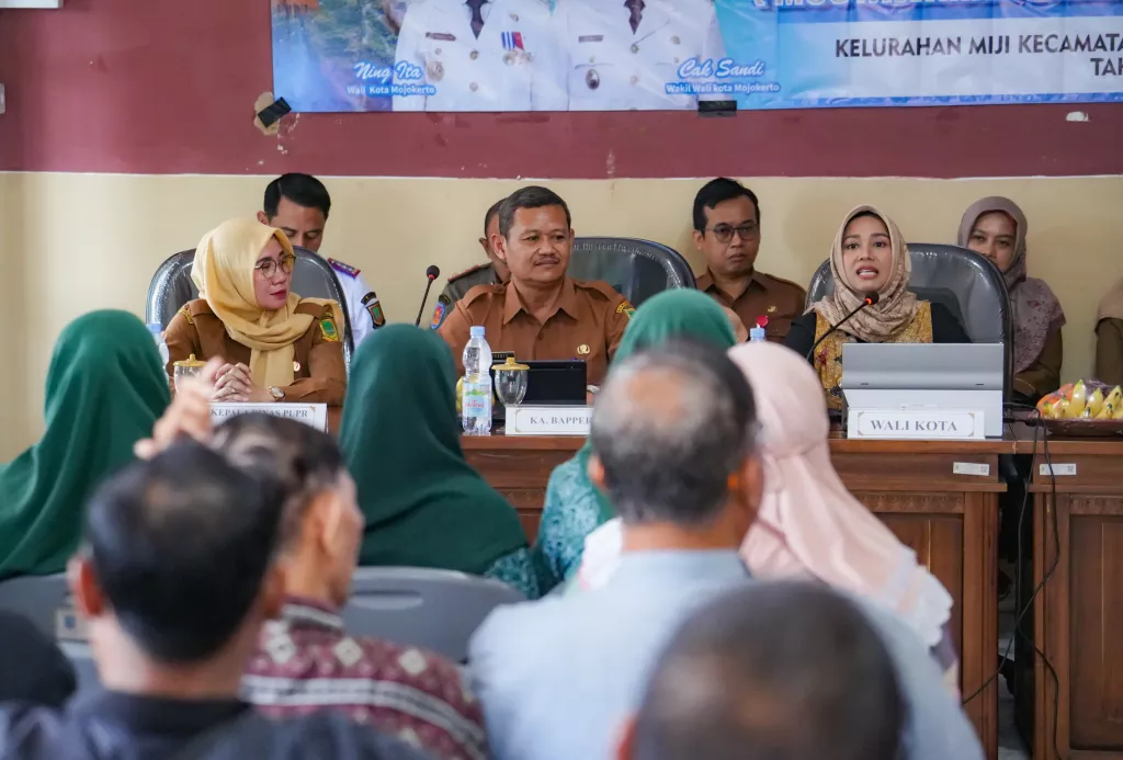 Musrenbang Kelurahan Miji, Wali Kota Mojokerto Tekankan Pembangunan Tepat Sasaran