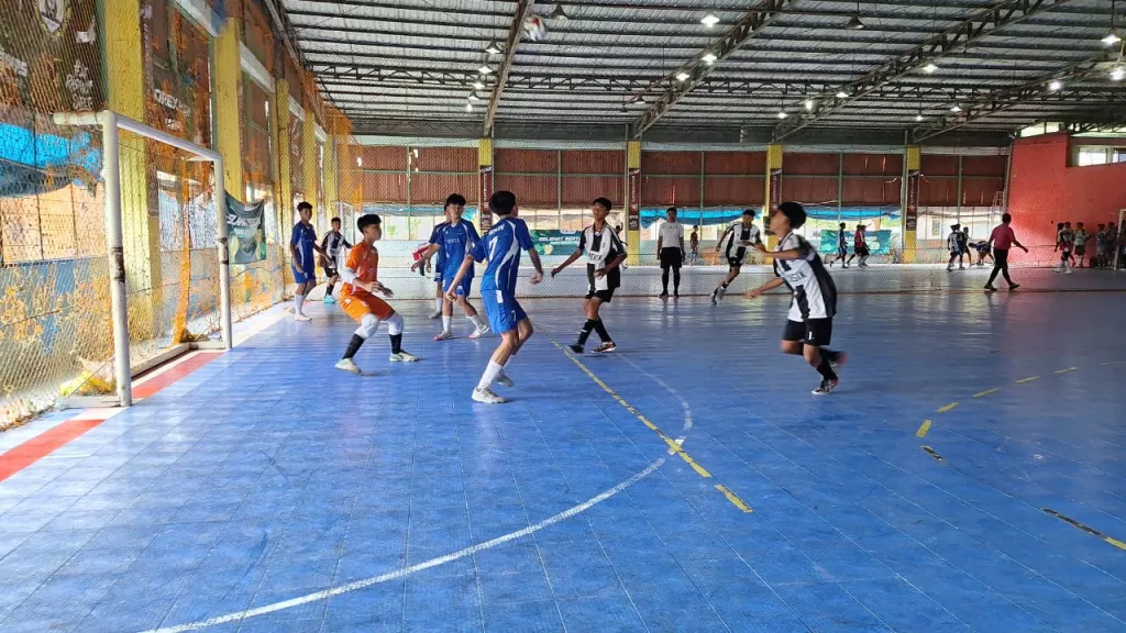 Rangkaian HPN 2026, PWI Mojokerto Gelar Turnamen Futsal Tingkat SMP 
