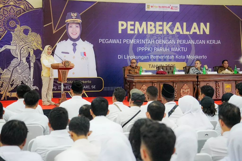 Tahun 2026, 1.116 PPPK Paruh Waktu Kota Mojokerto Dapat Pembekalan