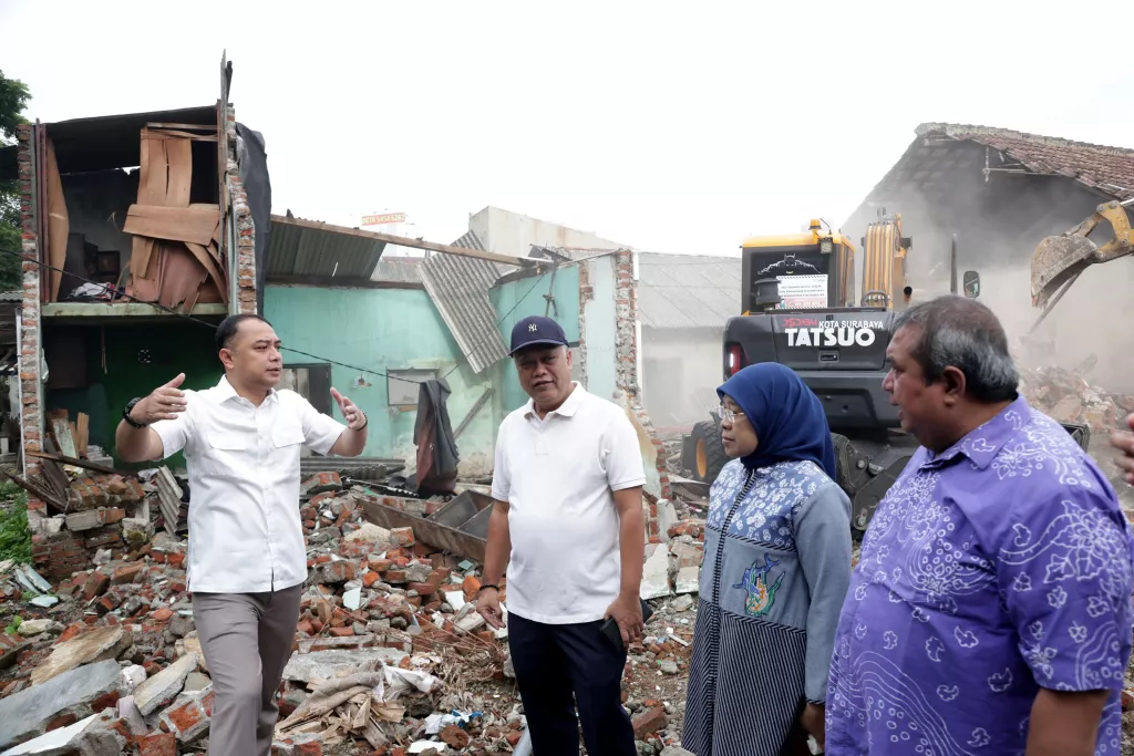 Wali Kota Eri Sebut Proyek Flyover Taman Pelangi Jadi Kunci Atasi Banjir Surabaya Selatan
