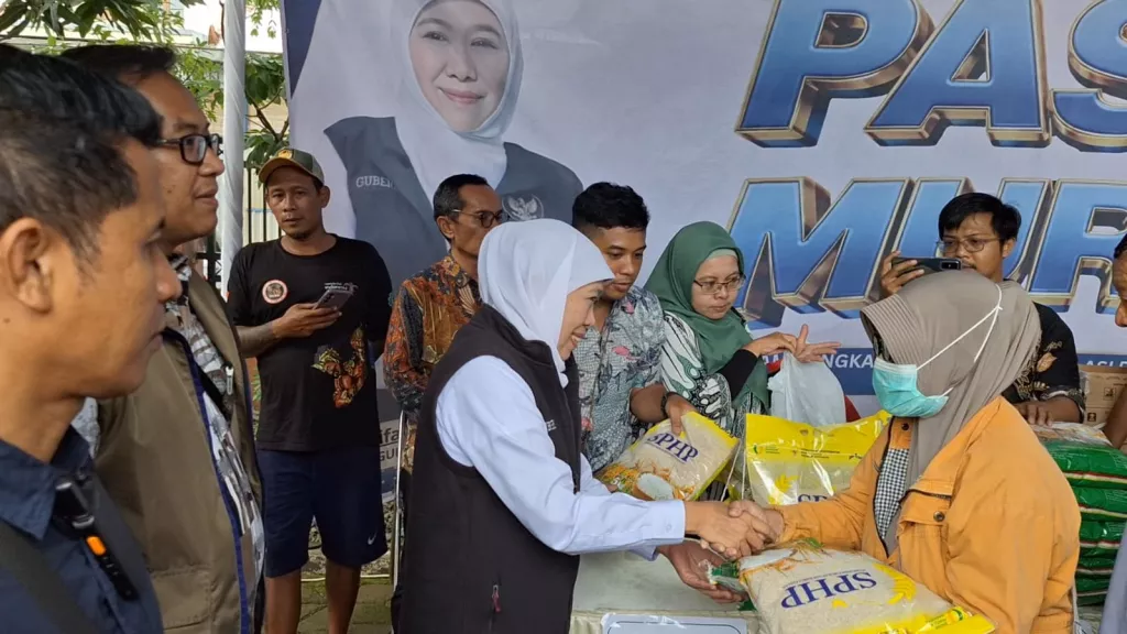 Tekan Inflasi, Pemprov Jatim Gelar Pasar Murah di Mojokerto