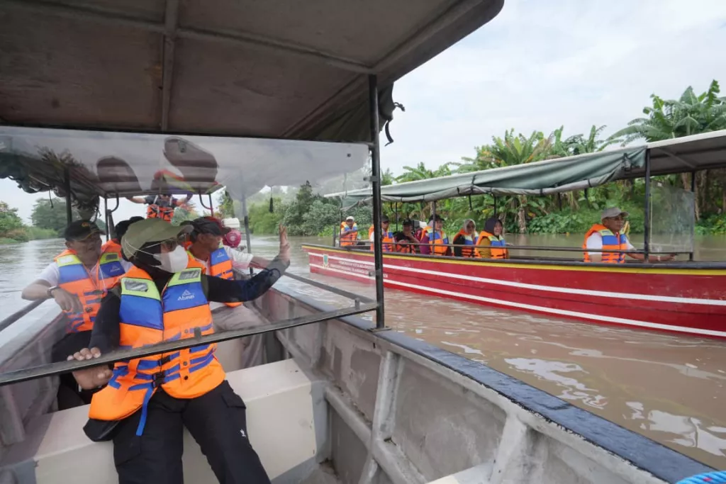 Susur Sungai Ngotok di TBM, Destinasi Wisata Baru Kota Mojokerto