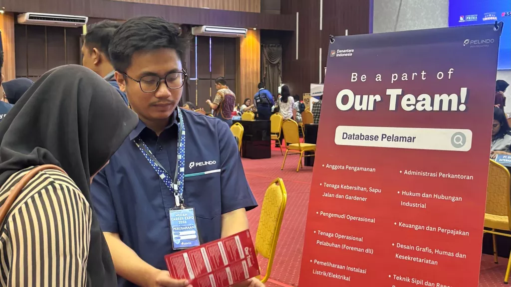 Pelindo Daya Sejahtera Dorong Ekosistem Ketenagakerjaan di Medan Career Expo 2026