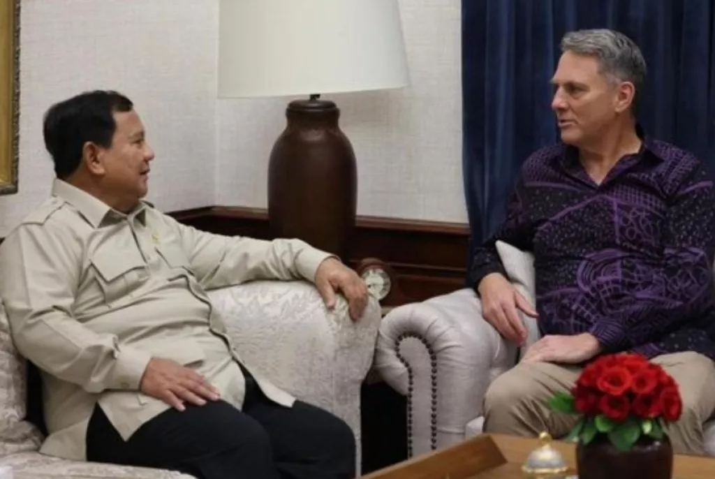 Wakil PM Australia Diam-diam Temui Presiden Prabowo di Kertanegara, Ada Apa?