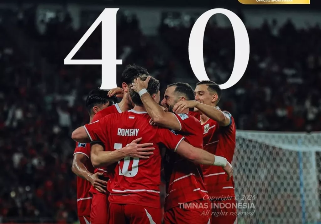 Timnas Indonesia Bantai Saint Kitts & Nevis 4-0