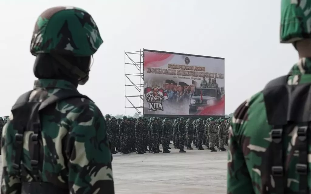 1.773 Calon Komcad dari ASN Ikuti Latihan Dasar Militer Selama 1,5 Bulan