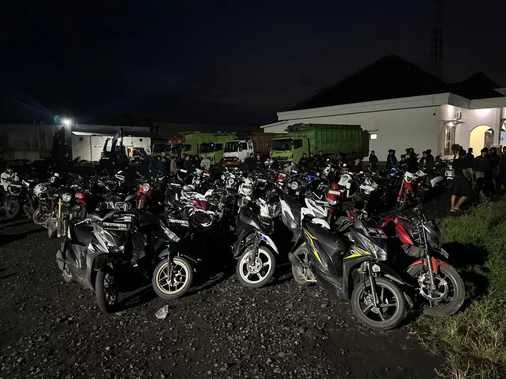 Operasi Balap Liar di Dringu, ‎Polres Probolinggo Sita 67 Sepeda Motor