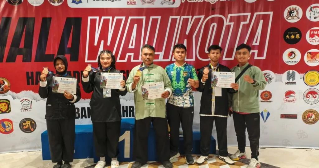 Atlet Wushu Probolinggo Borong Medali di Kejurnas Piala Wali Kota Surabaya 2026  ‎