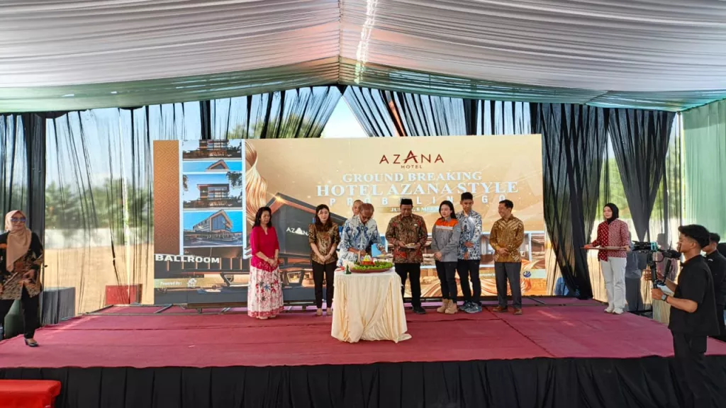 Momen Bupati Haris Resmikan Pembangunan Hotel Bintang 4 Pertama Kali di Probolinggo