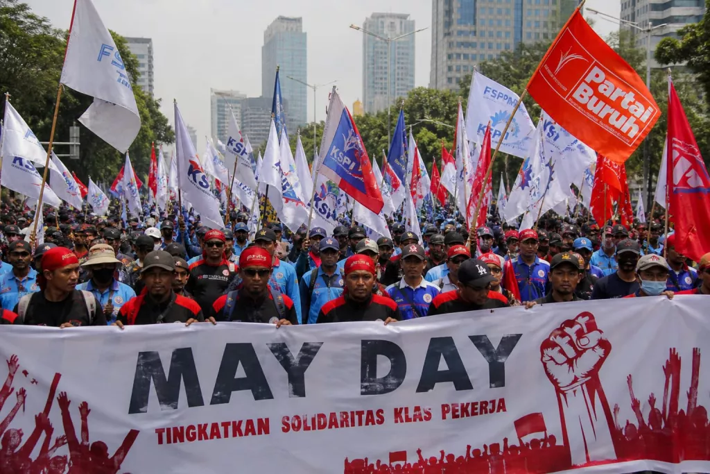 Demo Hari Buruh di Surabaya, Hindari Jalan Ini agar Tak Terjebak Macet