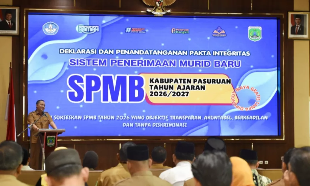 Bupati Pasuruan Tegaskan SPMB SMP Negeri 2026 Harus Bersih dari Titipan dan Pungli