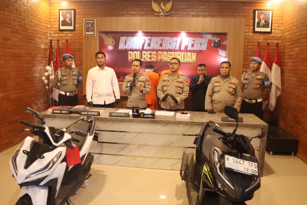 Polres Pasuruan Bekuk Komplotan Bandit Jalanan yang Bikin Korbannya Tewas