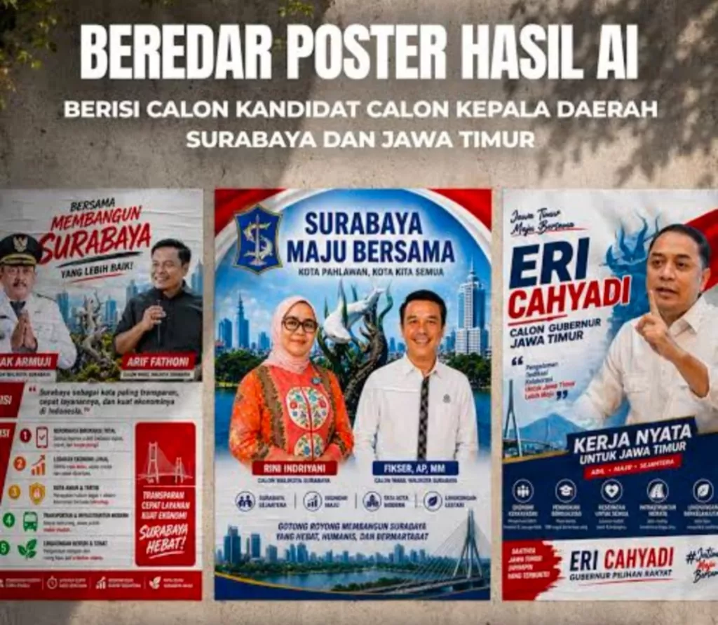 Beredar Poster Bacakada Surabaya-Jatim, Pengamat: Ini Instrumen Cek Ombak!