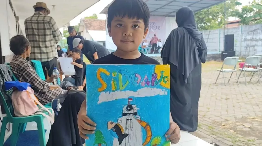 Sidoarjo Menggambar: Satukan Komunitas Seni hingga Pelajar dalam Kreativitas