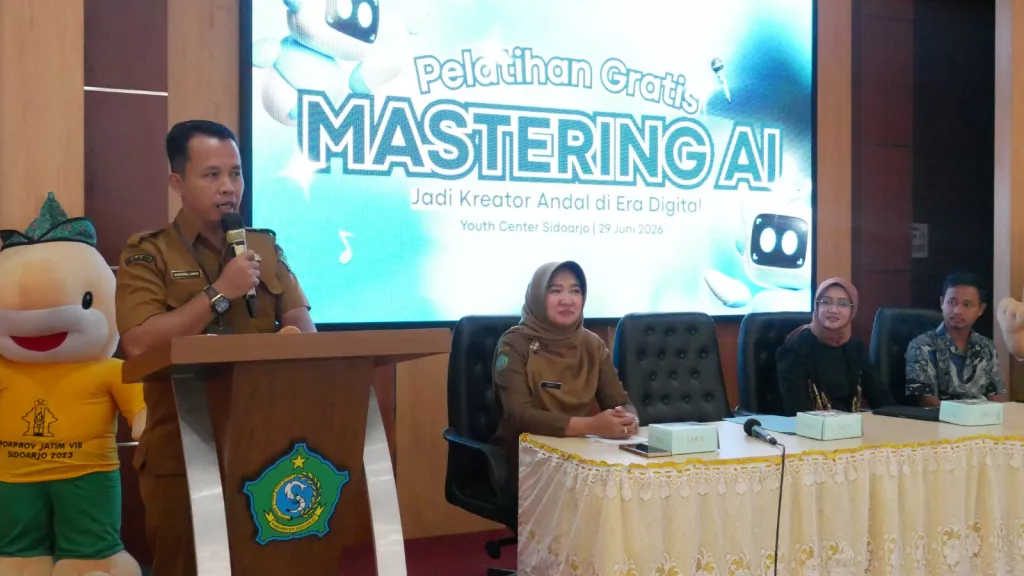 Tingkatkan Kemampuan SDM, Diskominfo Sidoarjo Gelar Pelatihan AI Gratis