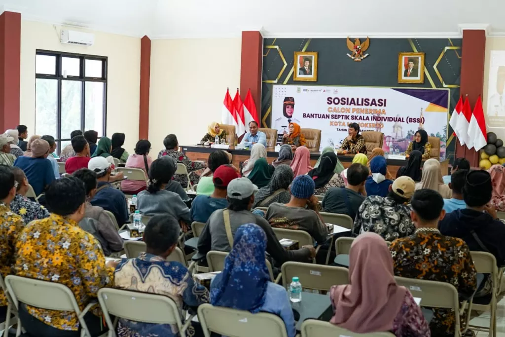 Pemkot Mojokerto Siapkan Ratusan Juta Septic Tank Bagi Warga MBR