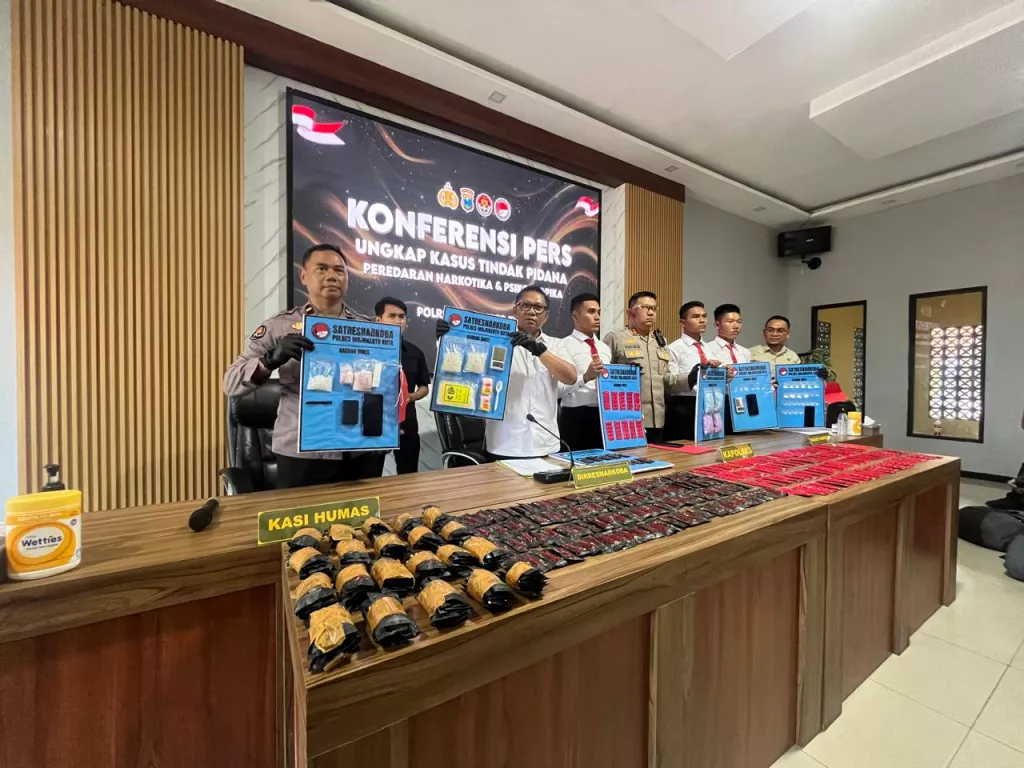 Polres Mojokerto Kota Bongkar Narkoba Jenis Baru, Harganya Bikin Geleng Kepala