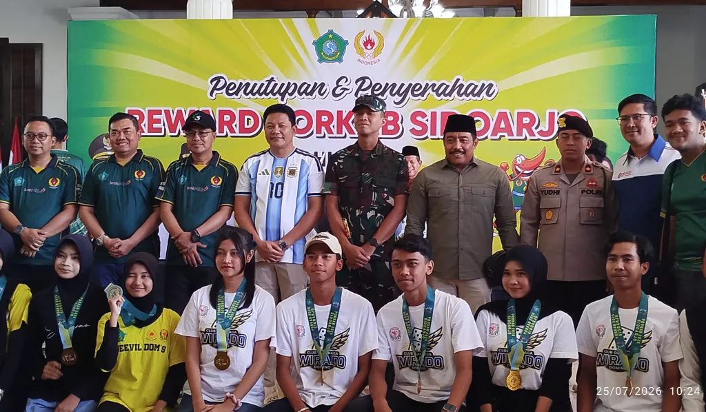 Porkab Sidoarjo Berakhir, Atlet Dijanjikan Bonus dan Prioritas Sekolah