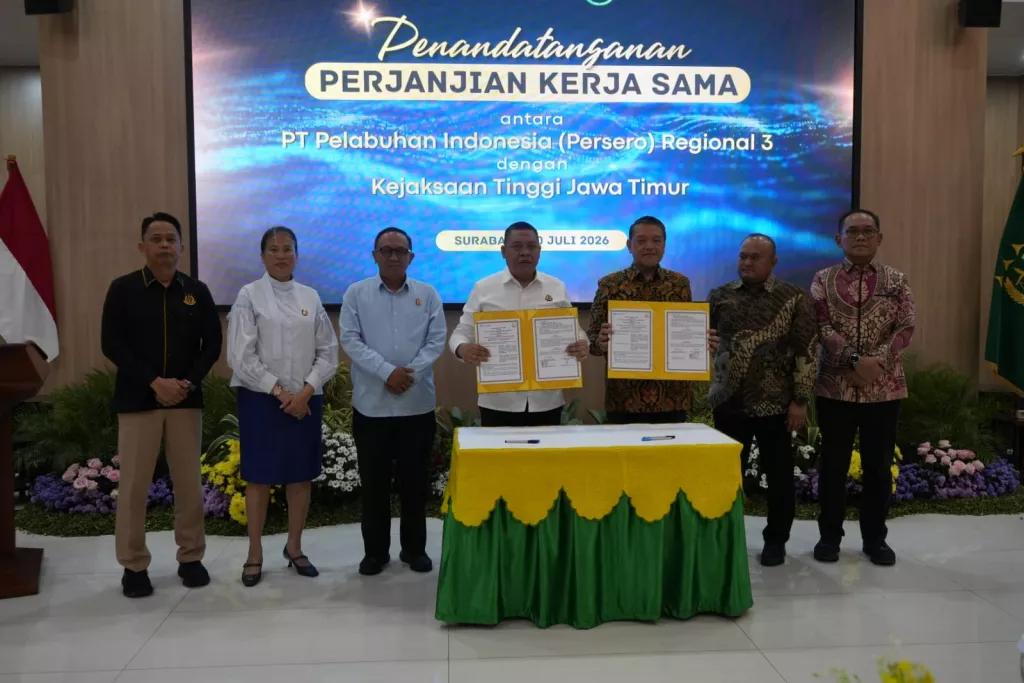Pelindo Regional 3 dan Kejati Jatim Sepakati Optimalisasi Tata Kelola Perusahaan