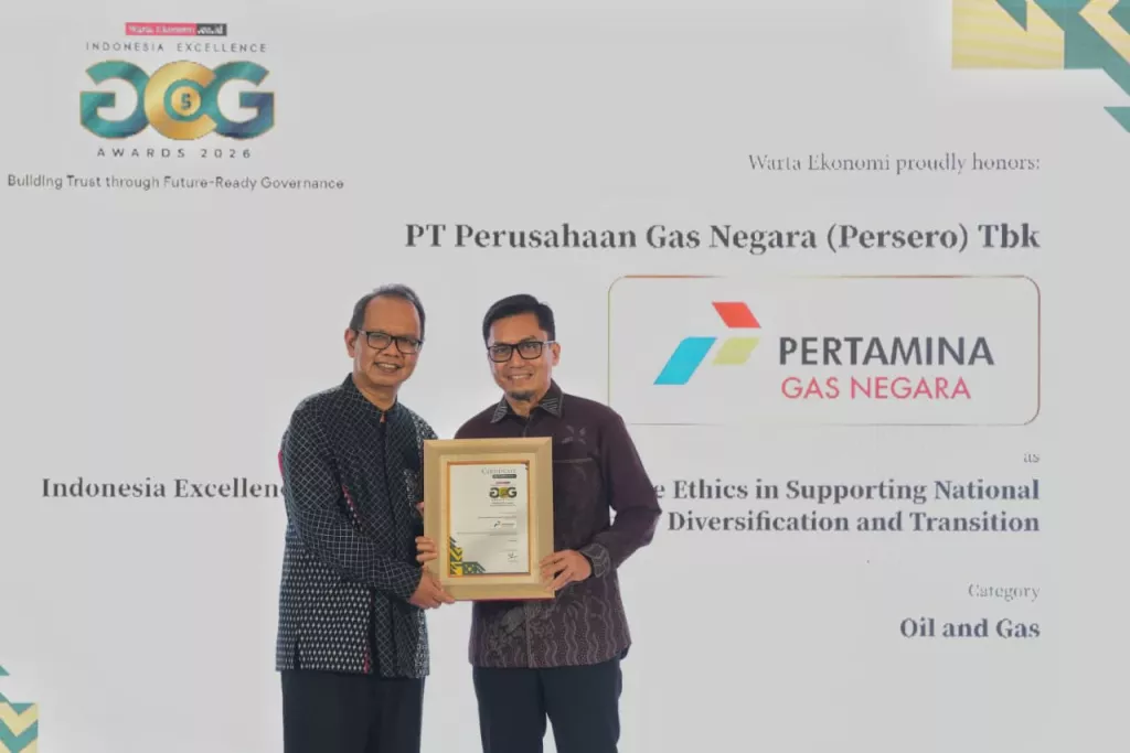 PGN Sabet Penghargaan Indonesia Excellence Good Corporate Governance Awards 2026