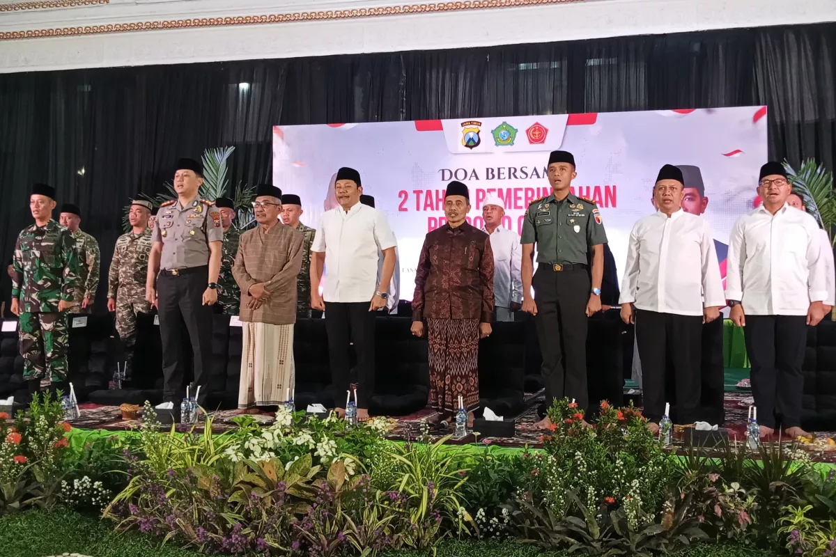 Dua Tahun Kepemimpinan Prabowo-Gibran, Doa Lintas Agama Digelar di Sidoarjo