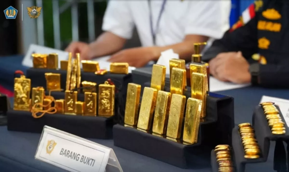 Bea Cukai RI Gagalkan Penyelundupan 353 Kg Emas ke Luar Negeri