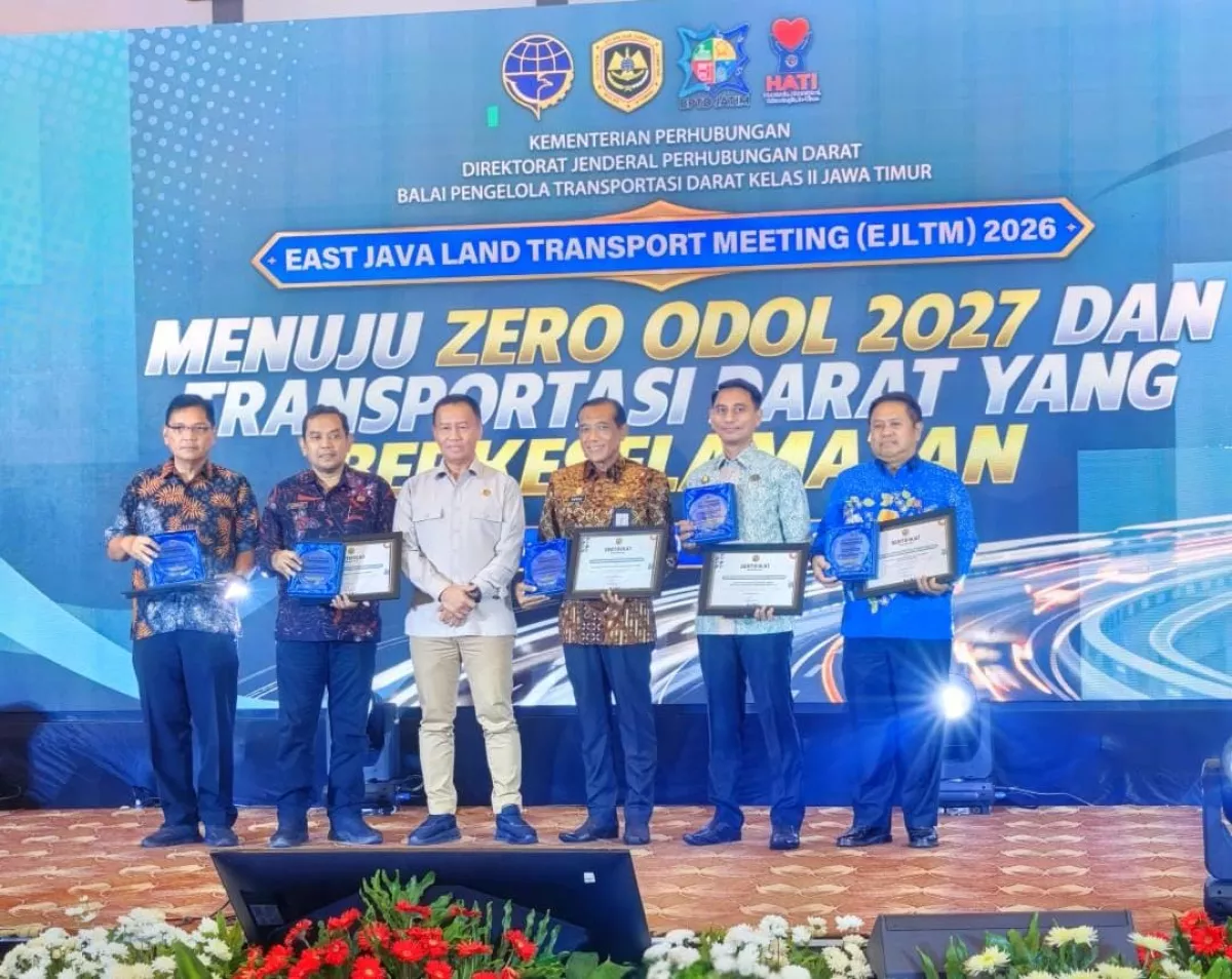 Dishub Mojokerto Sabet 2 Penghargaan dalam Pelayanan Publik