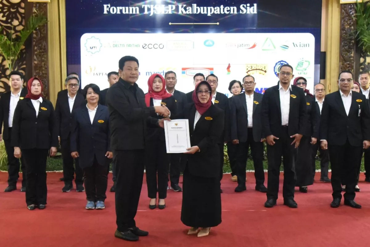 Pesan Khusus Bupati Subandi saat Kukuhkan Forum TJSLP Sidoarjo, Wajib Dikerjakan
