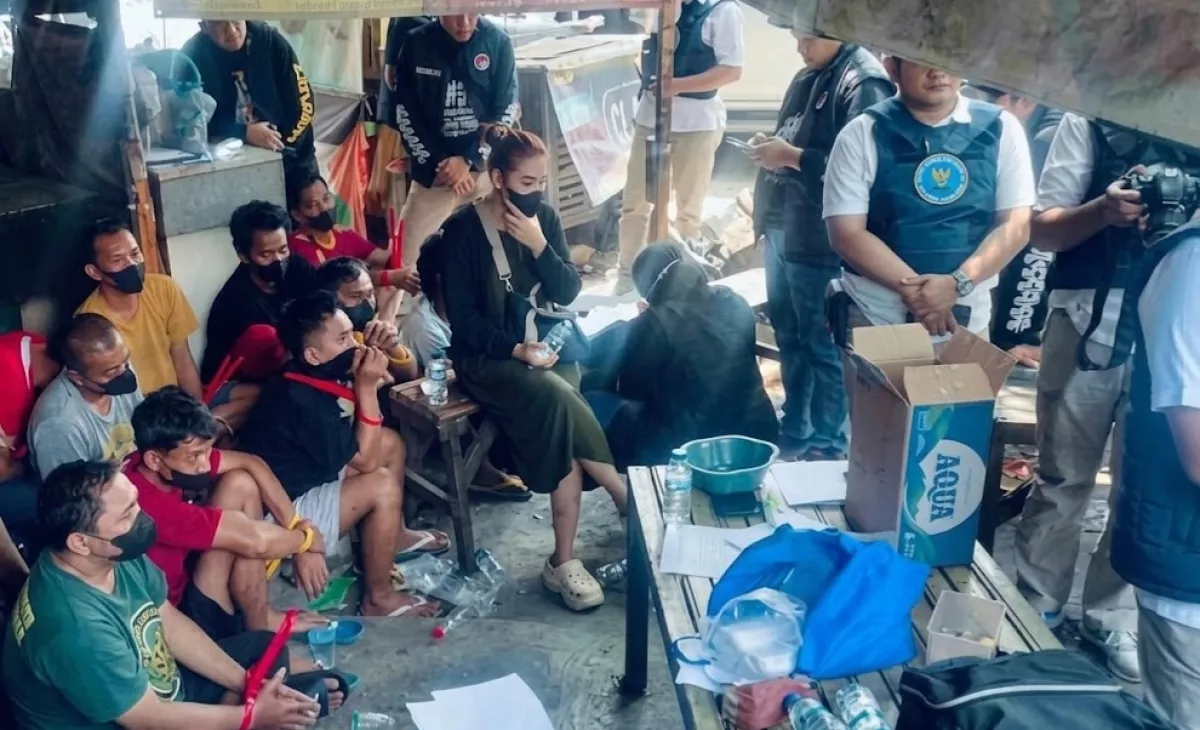 Kampung Narkoba di Jalan Kunti Surabaya Digerebek, Puluhan Orang Diamankan