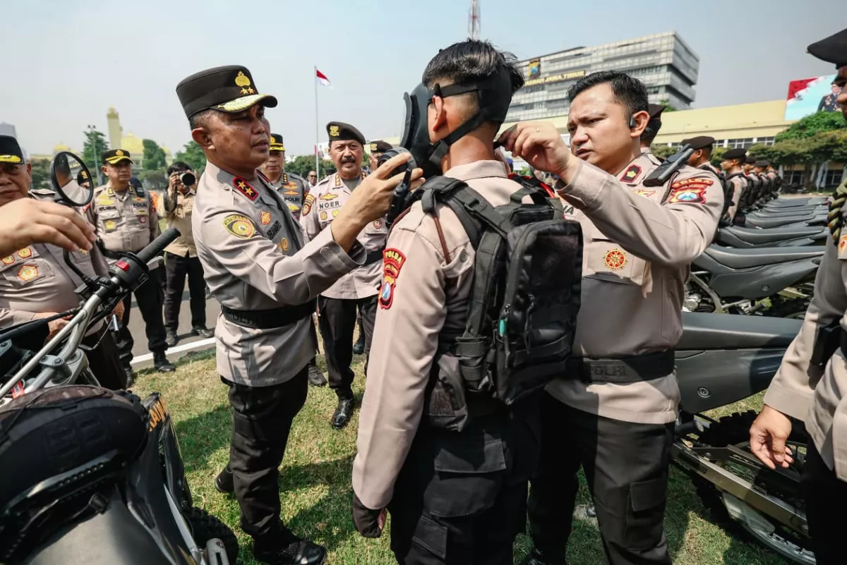 Polda Jatim Terjunkan Pasukan Atasi Penanganan Karhutla