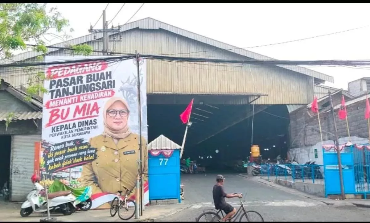 Pengelola Pasar Tanjungsari Surabaya Minta Pemkot Tak Tebang Pilih Terapkan Perda