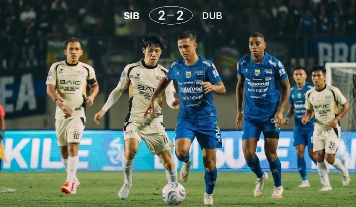 Hasil Persib vs Dewa United, Gol Marc Klok Selamatkan Maung Bandung dari Kekalahan