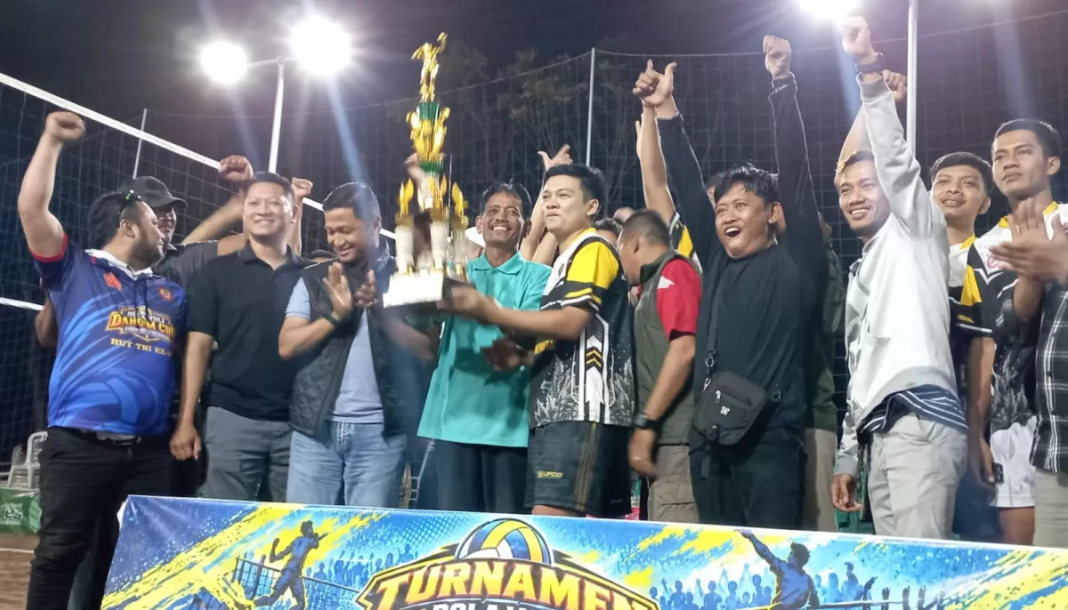 Dramatis! Tim Bagor Segel Gelar Juara Piala Dandim Cup Bola Voli 2026 di Nganjuk