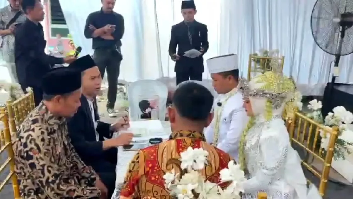 Viral Penghulu Marahi Fotografer saat Akad Nikah di Mojokerto, Berujung Saling Memaafkan