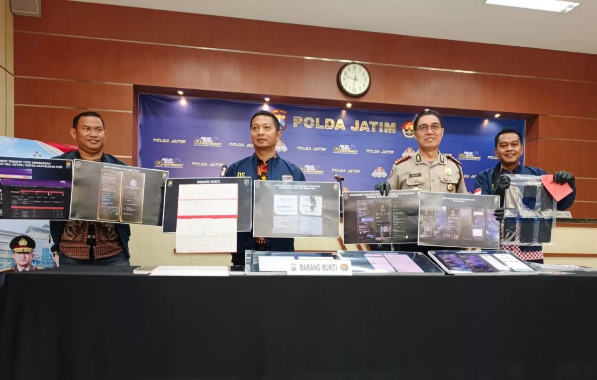 Polda Jatim Bongkar Jual Data Identitas Pribadi untuk Sebar Iklan Judol, Pelaku asal Sidoarjo