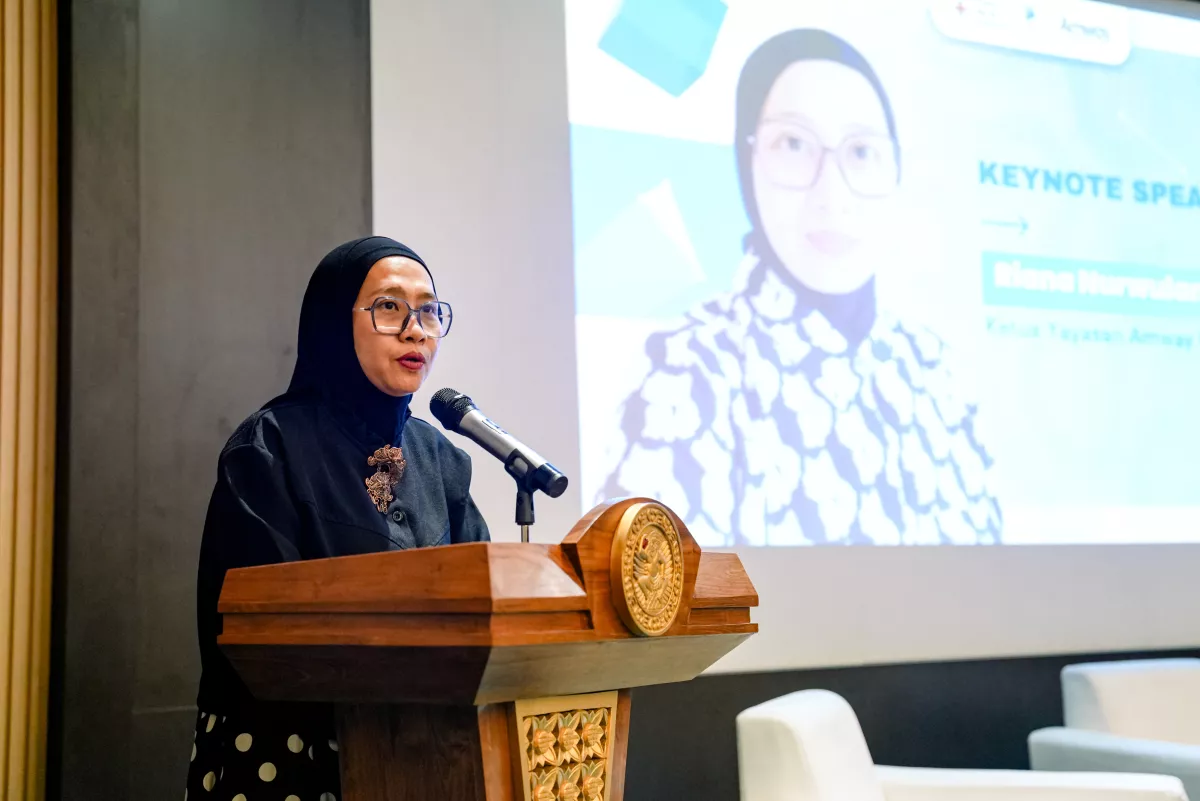 Ketua Yayasan Amway Peduli, Riana Nur Wulan. (Dok. Selalu.id).