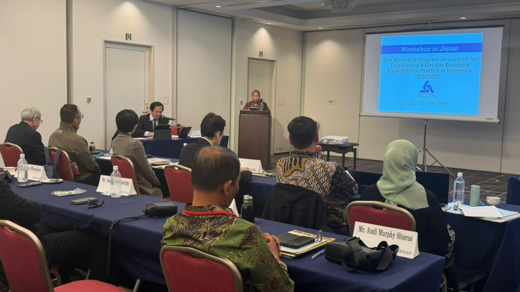 Momen Wali Kota Mojokerto Ikuti Workshop Pengelolaan Sampah di Jepang.