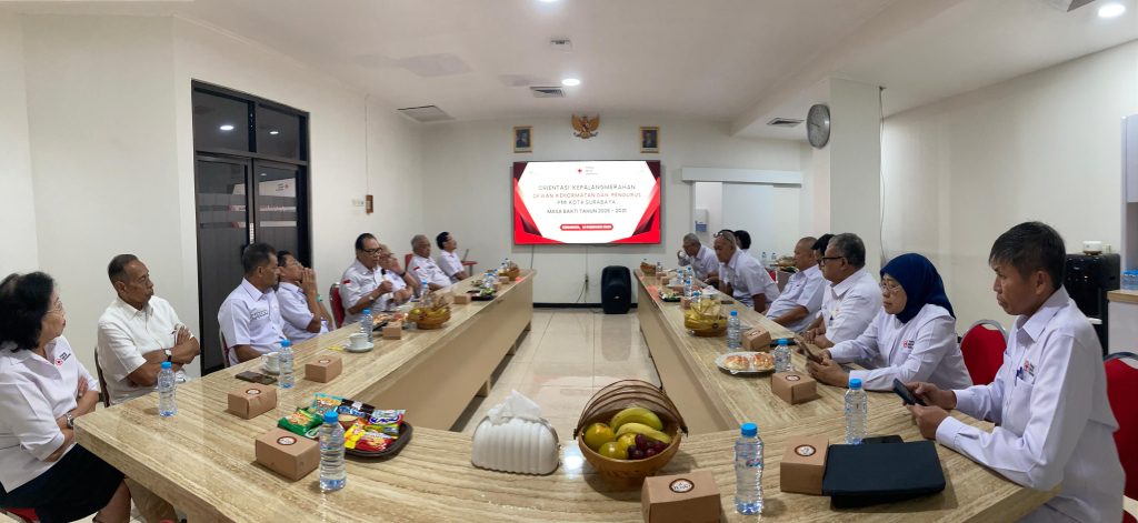 Perkuat Konsolidasi dan Organisasi, PMI Surabaya Gelar Orientasi Kepalangmerahan