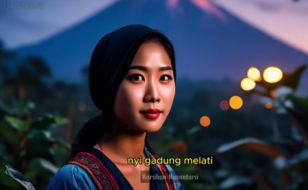 Nyi Gadung Melati. (Dok. Tangkapan layar).