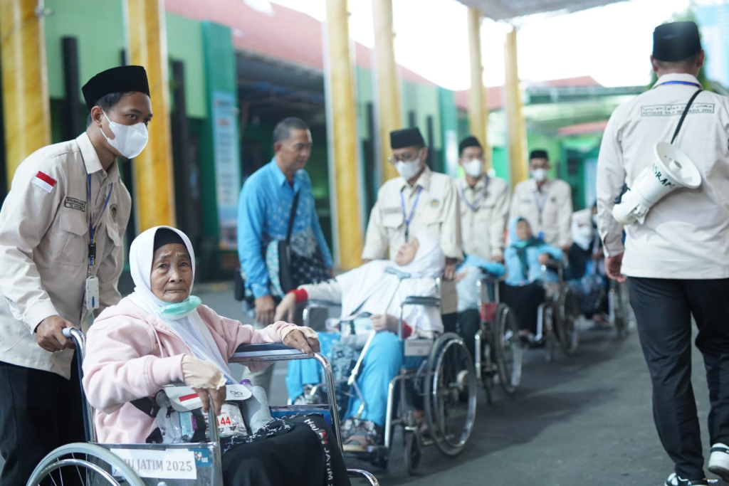 20.849 Jemaah Haji Jatim Tiba di Surabaya