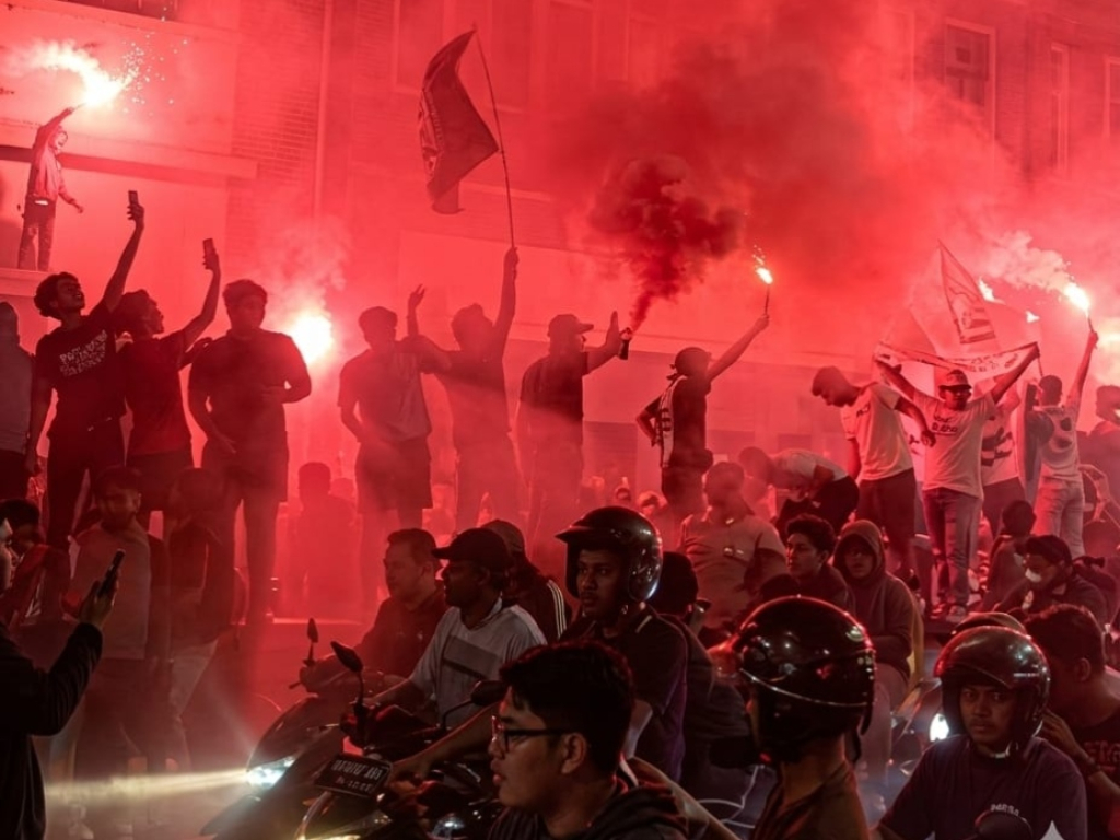 Foto: Euforia Ulang Tahun Persebaya Surabaya ke-99