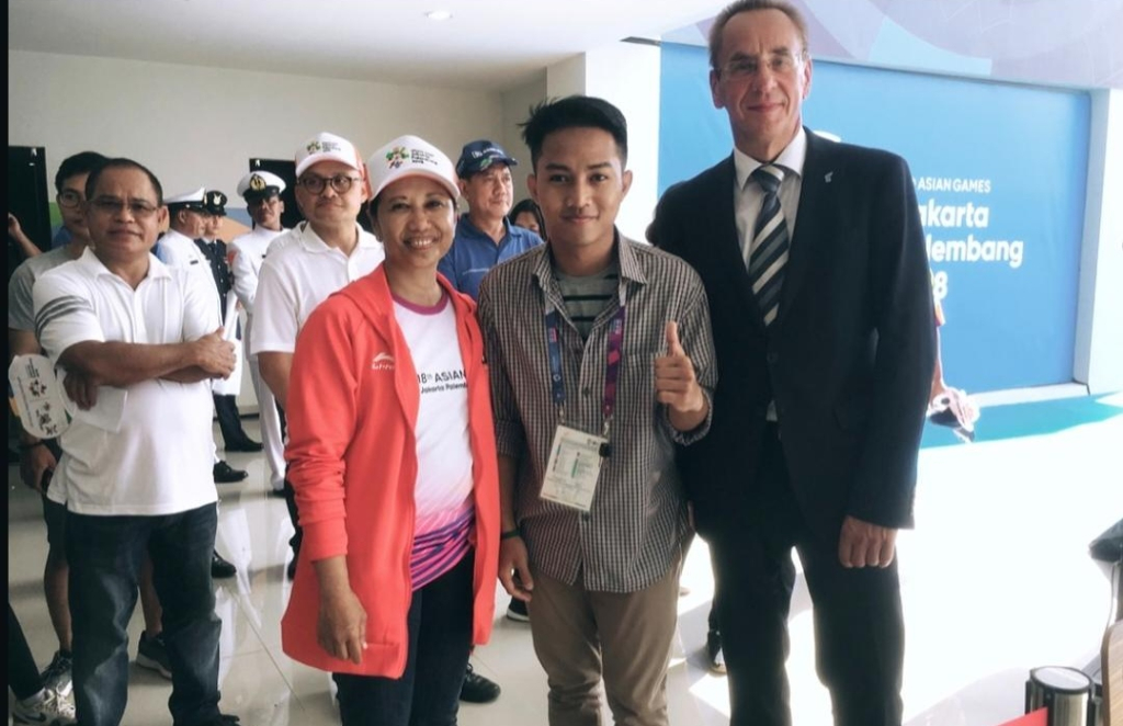 Dipercaya Erick Thohir menjadi Panitia Asian Games 2018 bersama Menteri BUMN Rini Soemarno & Technical Delegate. (Dok. Andra for selalu.id).