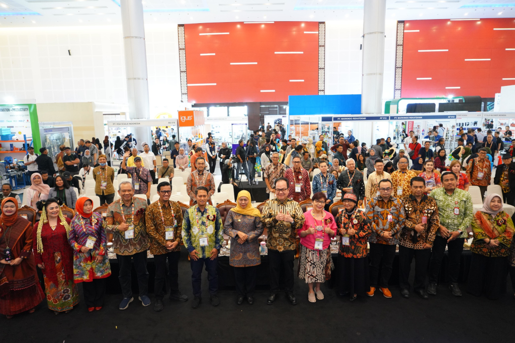Pembukaan pameran ALLPACK Surabaya 2026 (EastPack Surabaya) dan East Beauty Pack Expo 2026 di Grand City Convention Hall, Surabaya. (Foto: selalu.id).