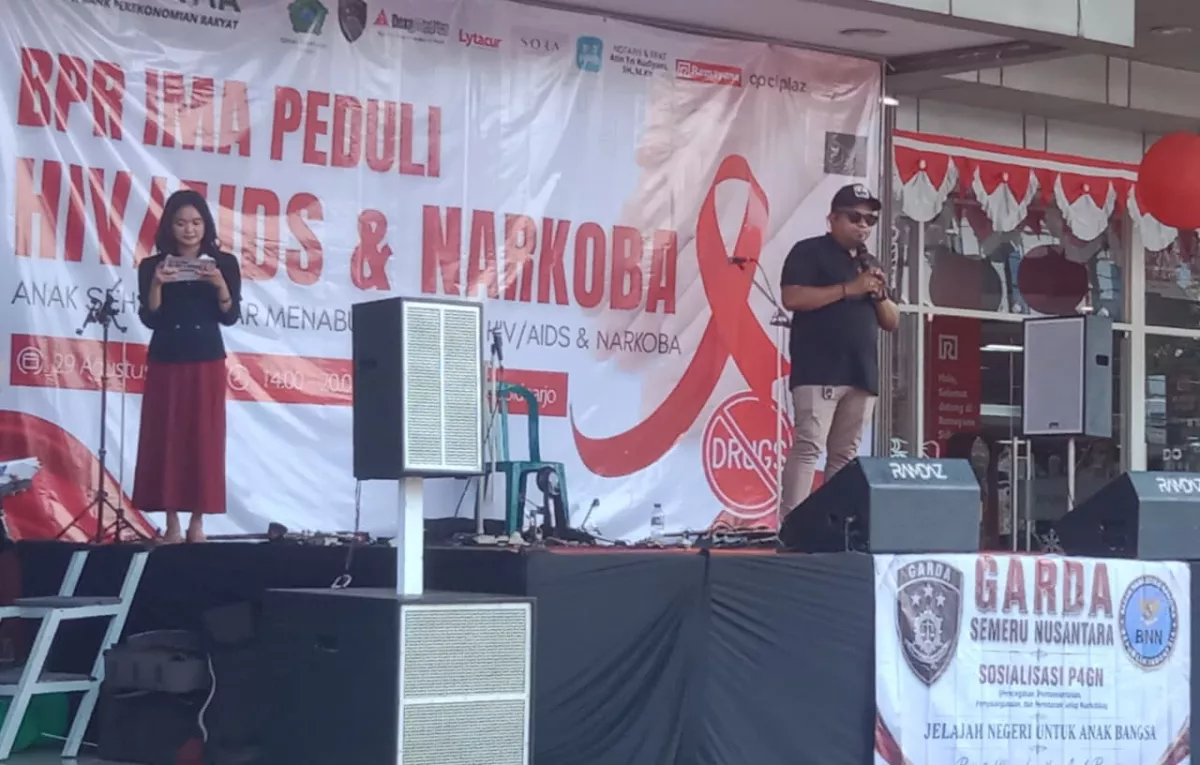 BPR IMA Gandeng Dinkes dan Garda Semeru Edukasi HIV/AIDS serta Bahaya Narkoba