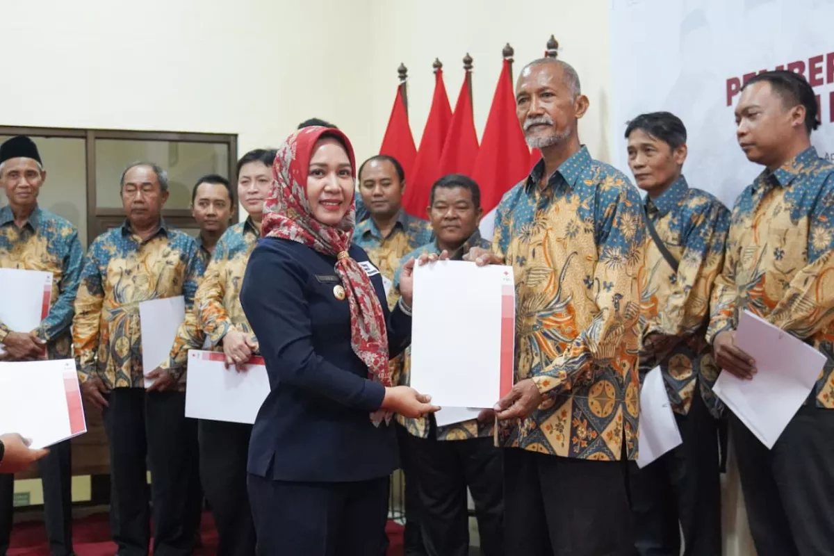 HUT ke-81 PMI, Pemkot Mojokerto Apresiasi 23 Pendonor Darah