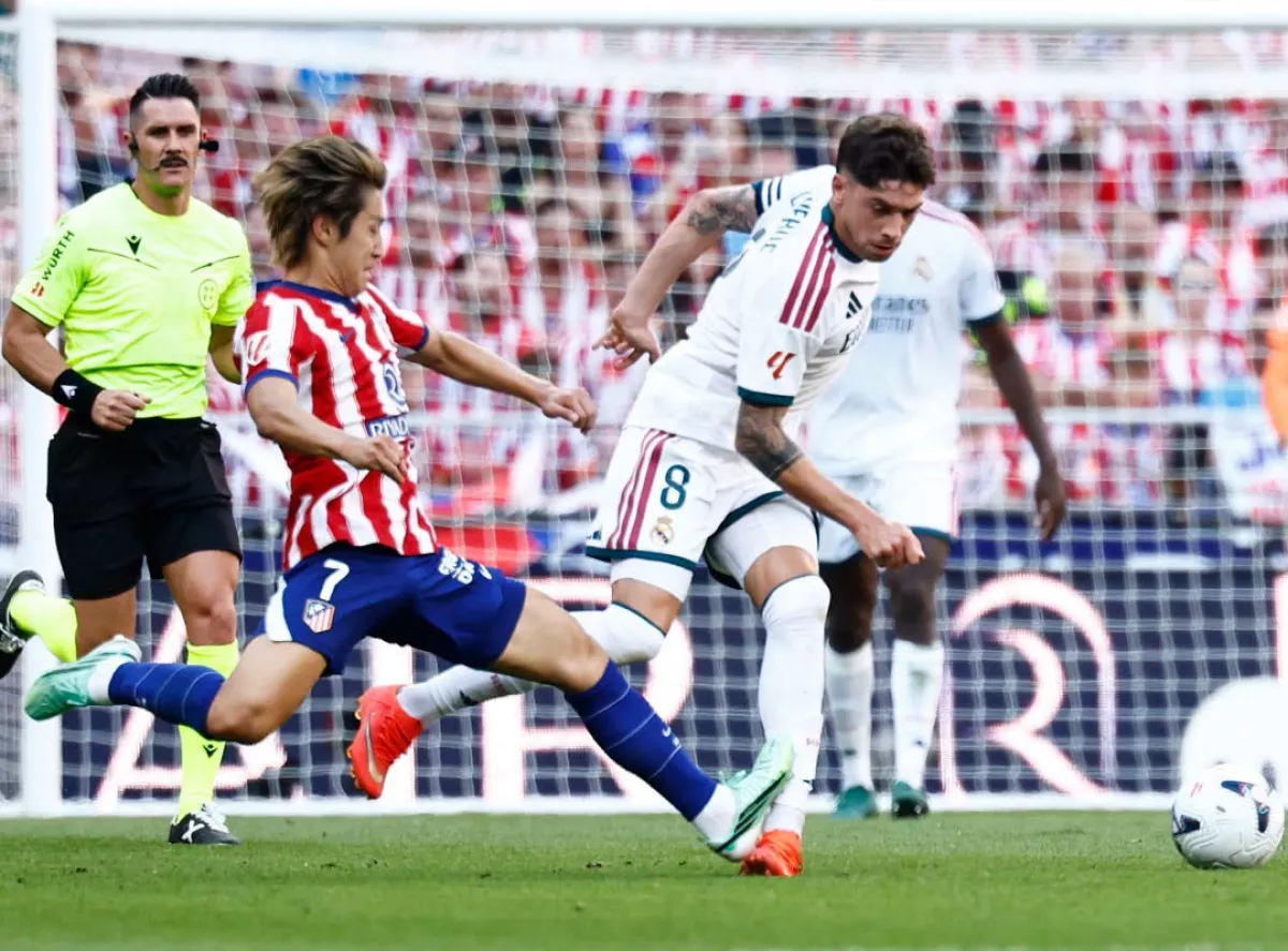 Hasil Liga Spanyol: Atletico 2 vs 1 Real Madrid, Huijsen Kartu Merah