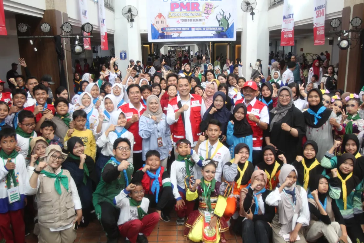 Bentuk Karakter Penolong, Pemkot Surabaya Rencanakan PMR jadi Ekskul Wajib Pilihan SD-SMP