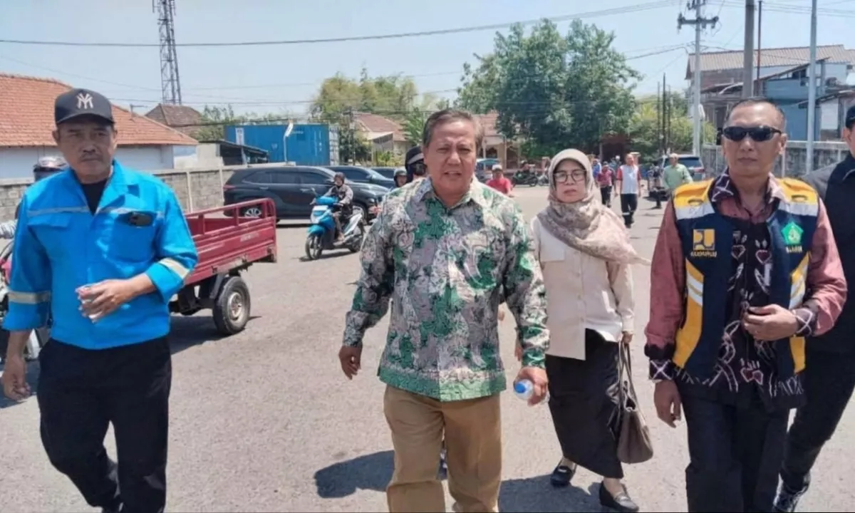 Jalan Karangbong Sidoarjo Dalam Ancaman Banjir dan Kerusakan, DPRD Bilang Begini