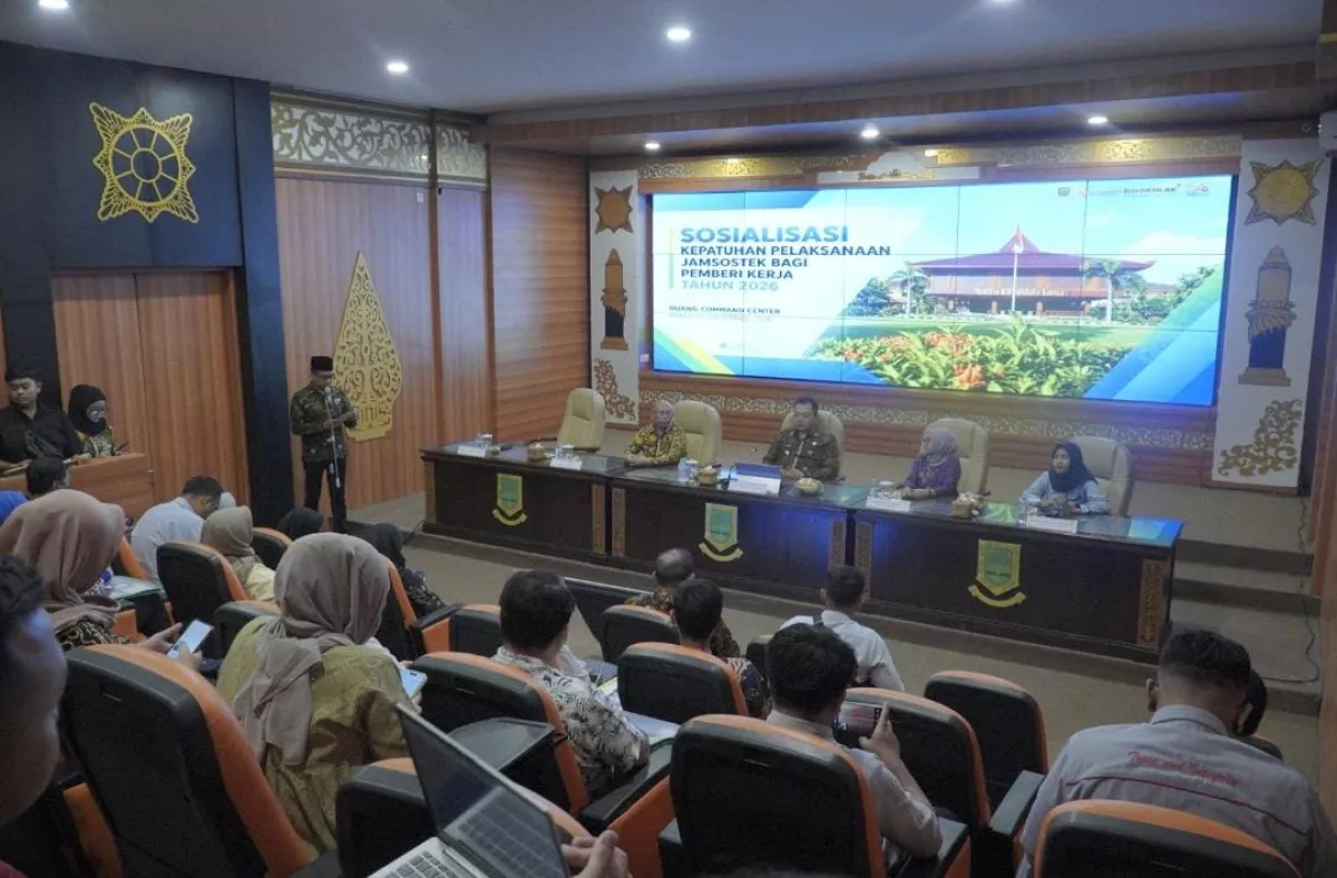 Pemkot Mojokerto Minta Perusahaan Sadar dalam Lindungi Pekerja Lewat Jamsostek